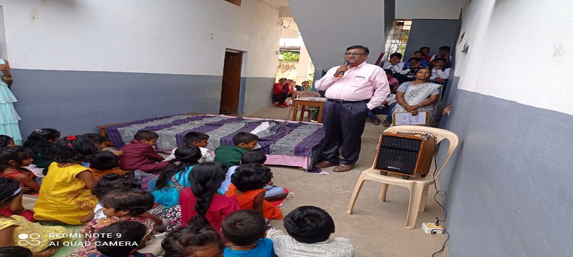 Motivational Address to Students during the School Programme