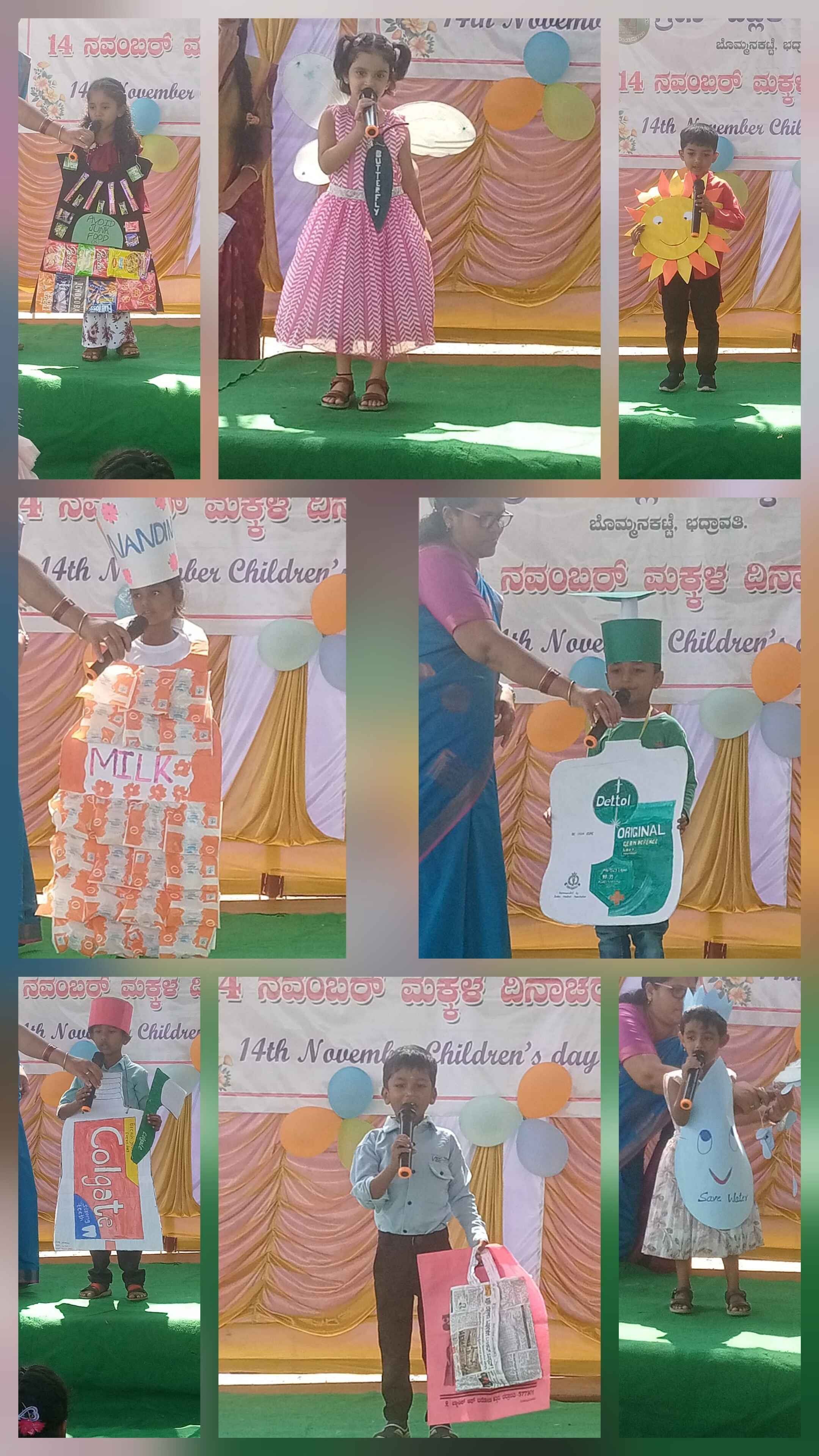 Solo Performances and Fancy Dress Presentations by Students on Children’s Day